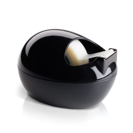 Scotch Dispensador de Cinta Karim Rashid Negro con Cinta Magic Scotch Dispensador de Cinta Karim Rashid Negro con Cinta Magic